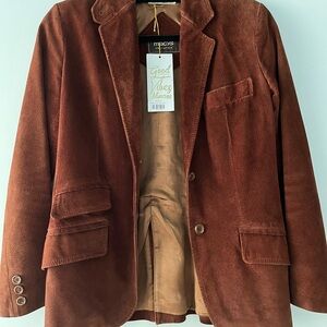 Vintage Macy's Brown Suede Jacket